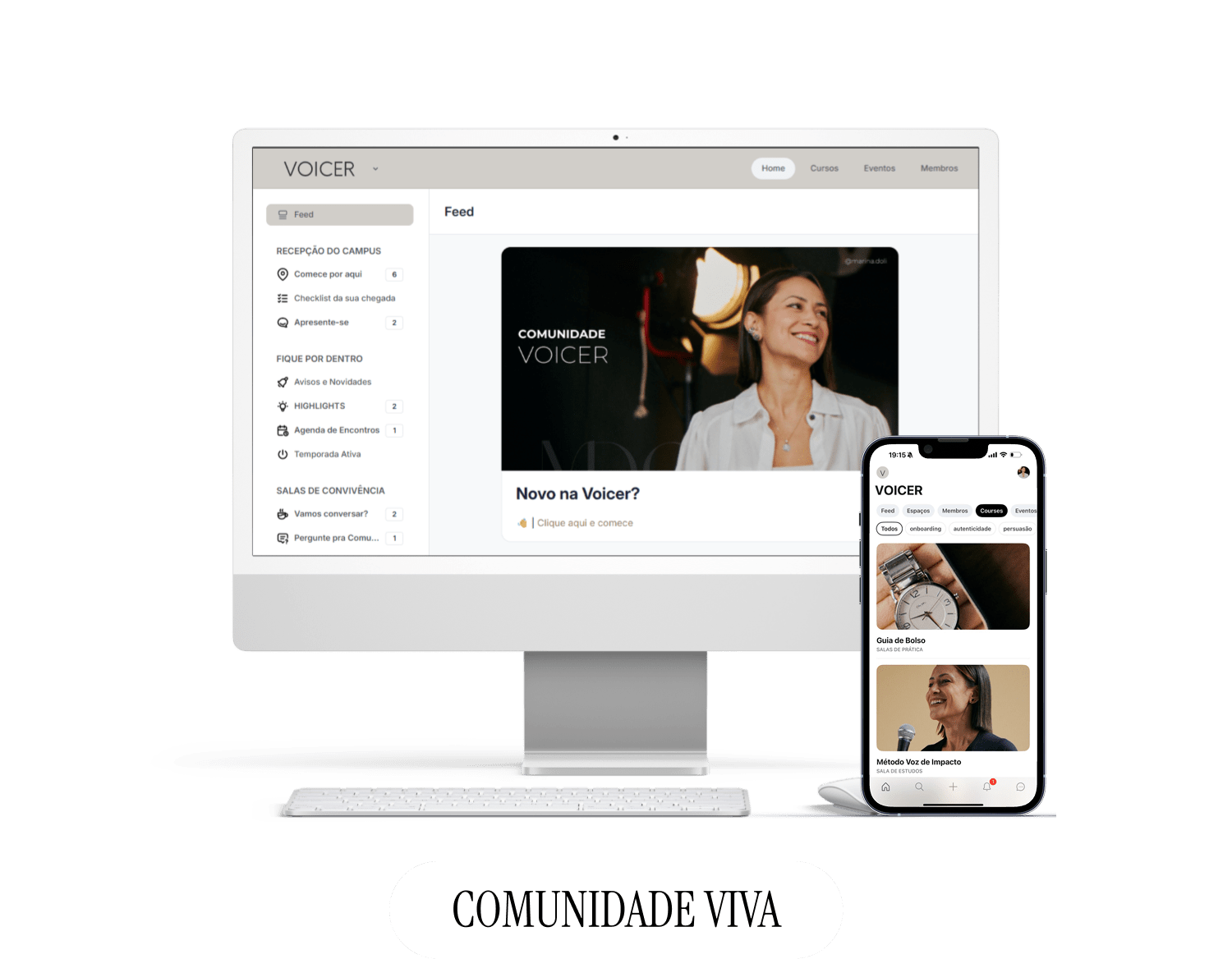 Marina Dôliveira - Comunidade Voicer, Comunicação, Oratória e Persuasão